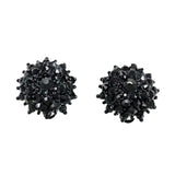 Luxury Sparkly Rhinestone Clip on Earrings