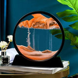 3D Hourglass Quicksand Home Decor