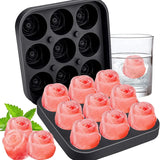 3D Rose Ice Molds