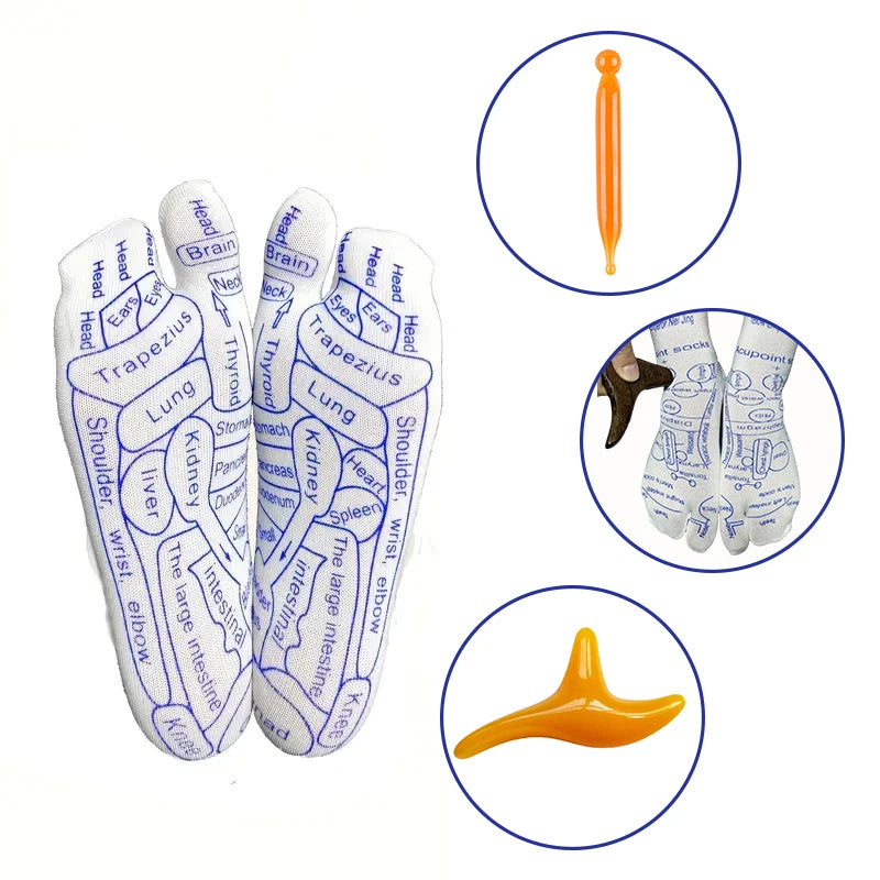 Reflexology Socks Foot Point Tool