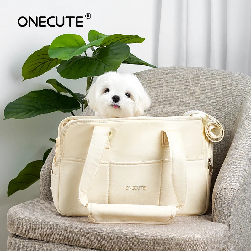 Puppy Go Out Portable Shoulder Handbag