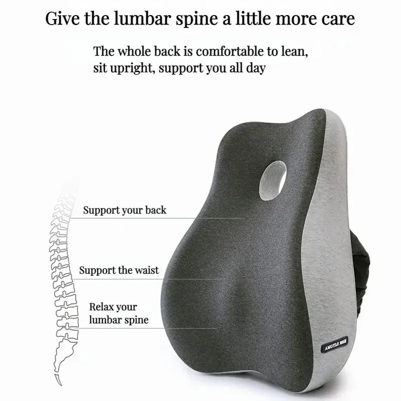 Back Orthopedic Pillow Lumbar Office Chair